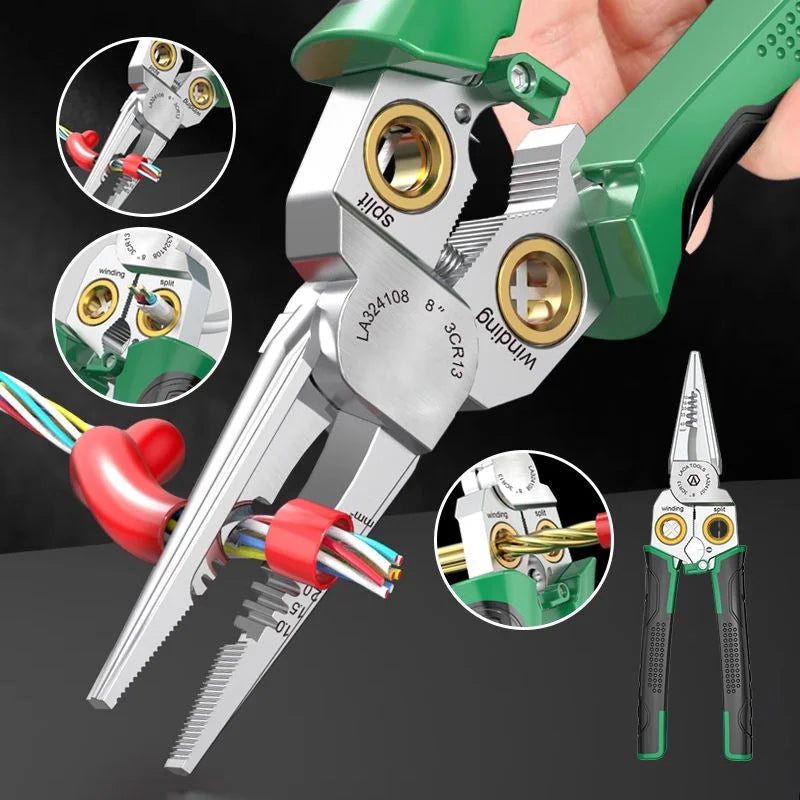 7 In 1 Super Easy Multi-Function Wire Stripping Pliers