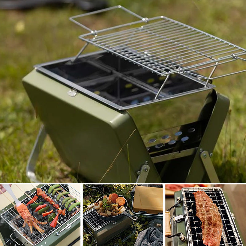 Portable Stainless Steel Barbecue