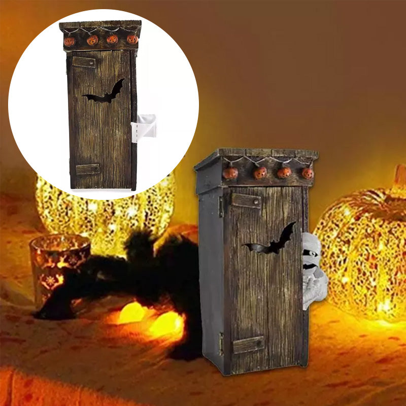 💀Funny Outhouse Mummy Toy