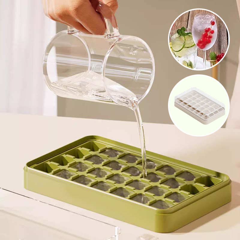 No Dirty Hands Pressing Ice Lattice Molds