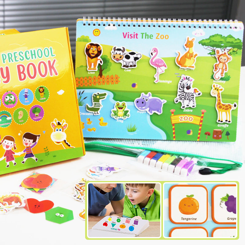 Montessori Busy Book for Toddlers