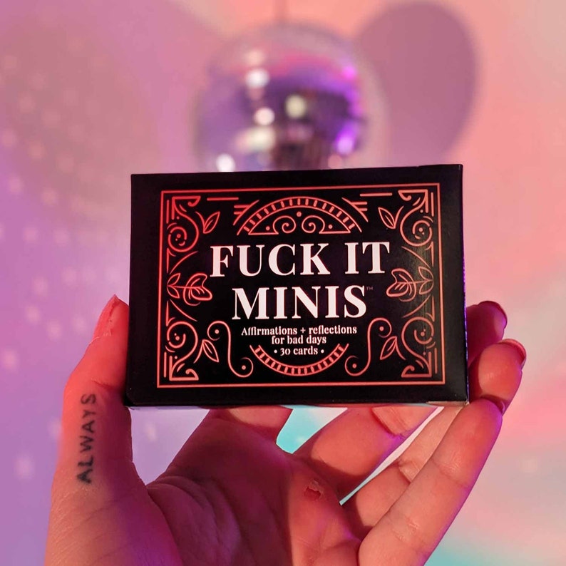 Fvck It Minis Bad Day Card Deck