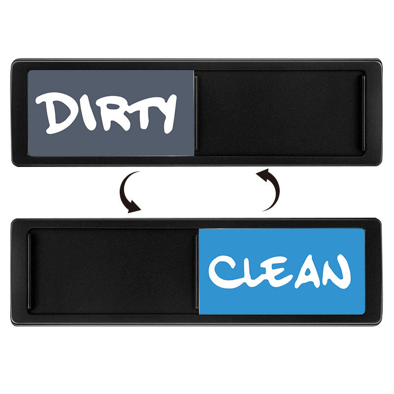 Clean Dirty Dishwasher Magnet Indicator Sign