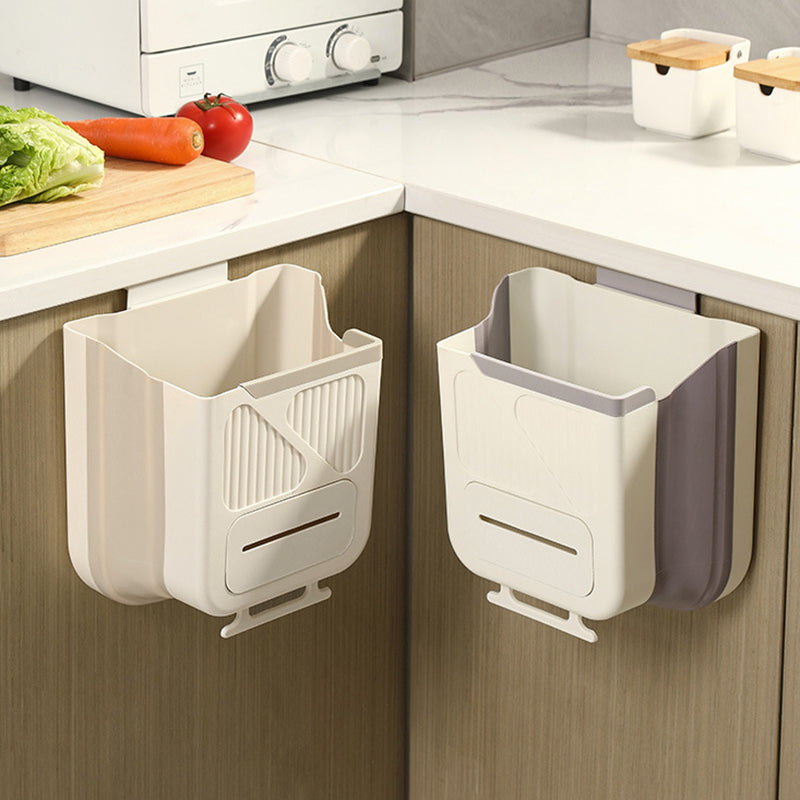 Hanging Trash Can for Kitchen Cabinet Door