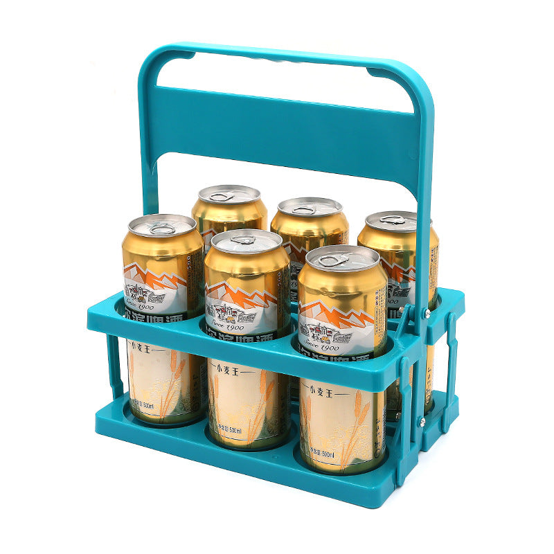 Foldable Beer Carrier Bottle Holder