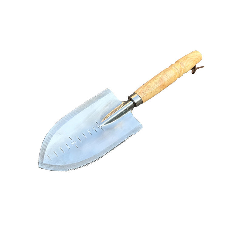 Stainless Garden Serrated Planting Trowel