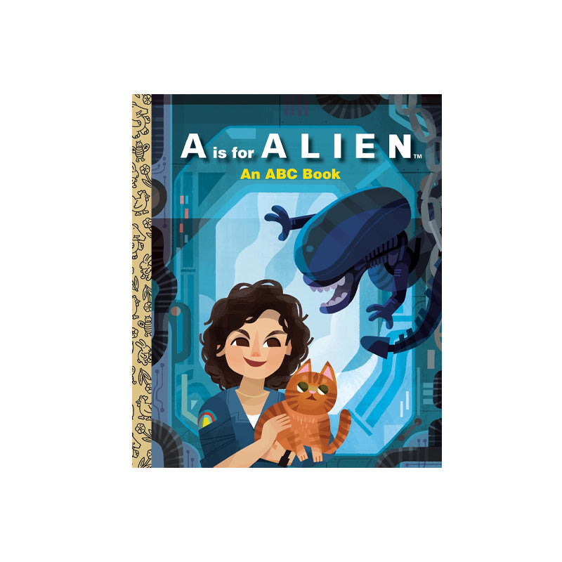 A Is for Alien: An ABC Book (20th Century Studios) (Little Golden Book)