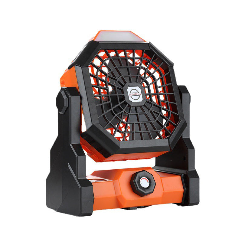 Camping LED Fan with Light