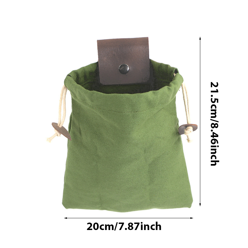 Foldable Canvas Belt Bag