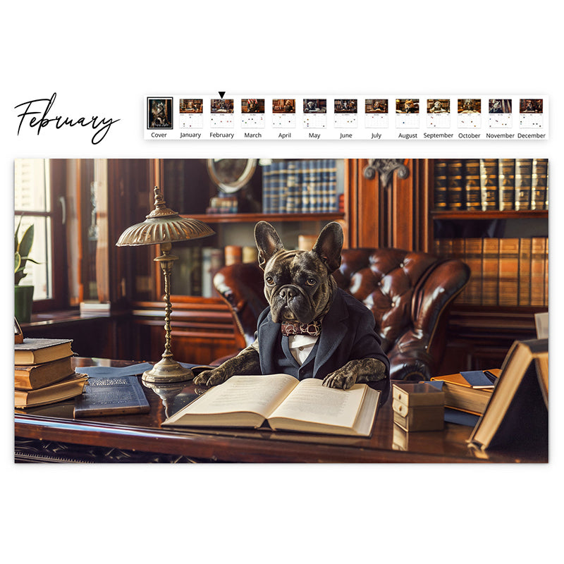 2025 Paws of Justice Wall Calendar