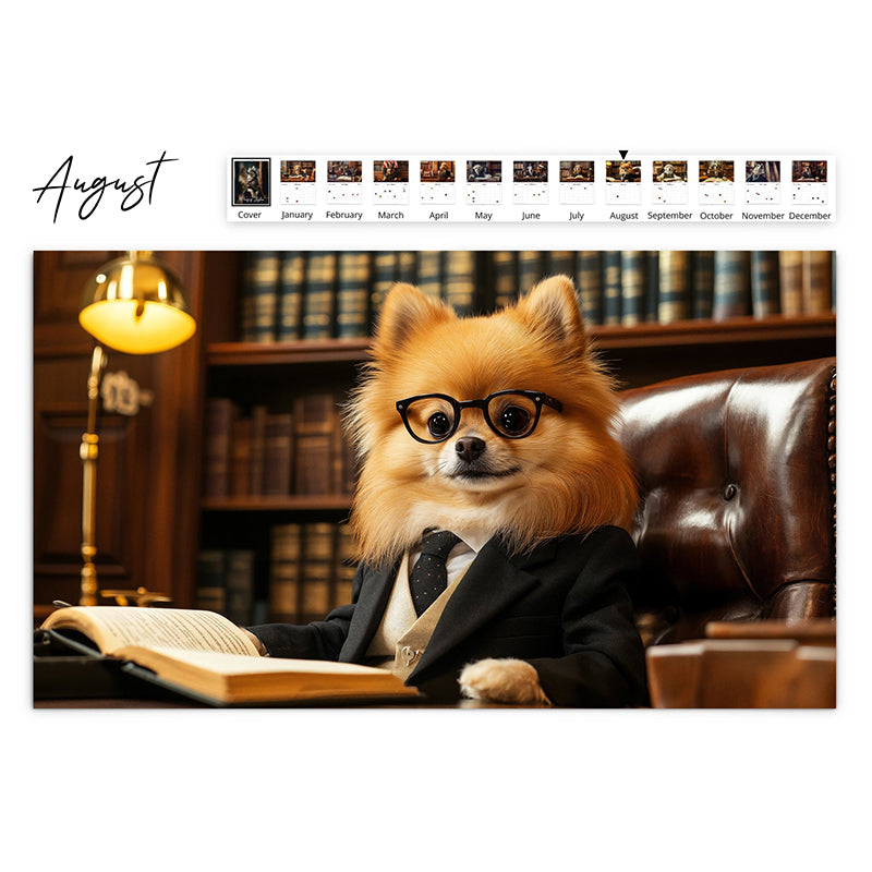 2025 Paws of Justice Wall Calendar