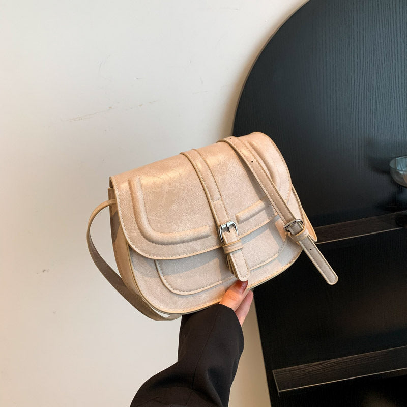 Retro Saddle Crossbody Bag