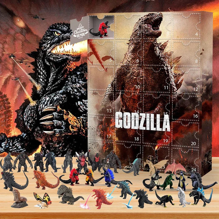 Godzilla Advent Calendar - The One With 24 Little Doors