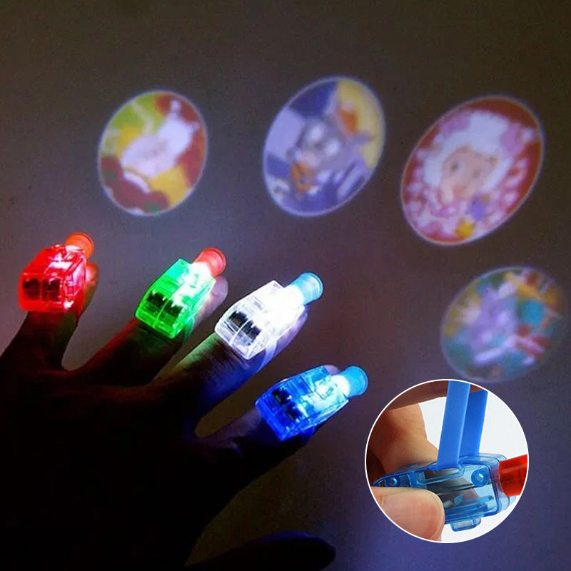 LED Projection Finger Lights