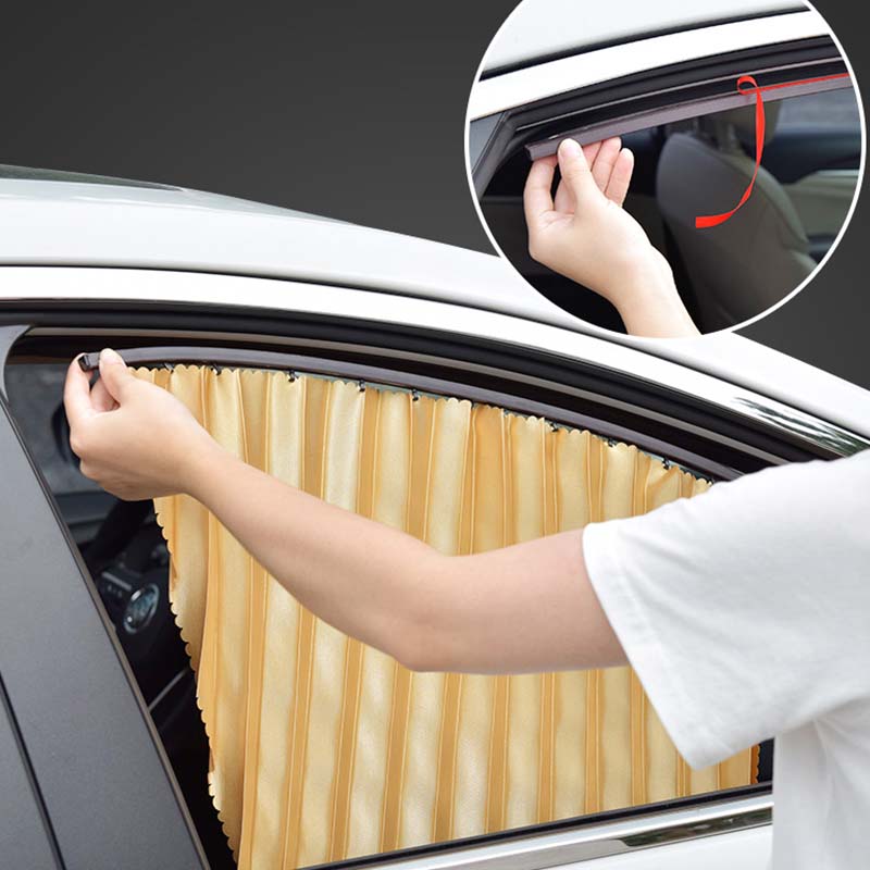 Magnetic Car Sunshade Curtains (2/4 PCs)