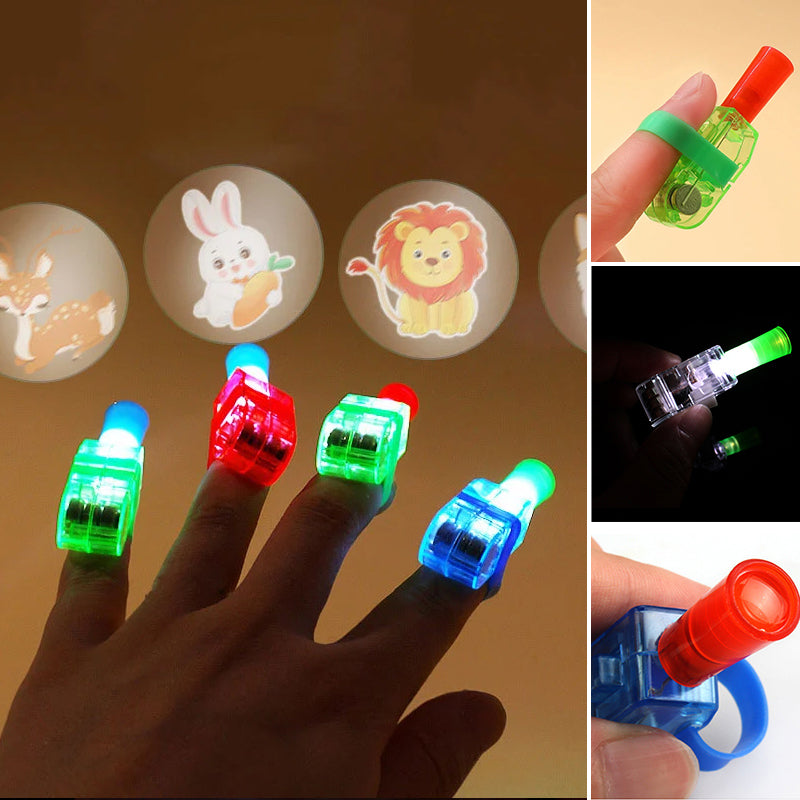 LED Projection Finger Lights