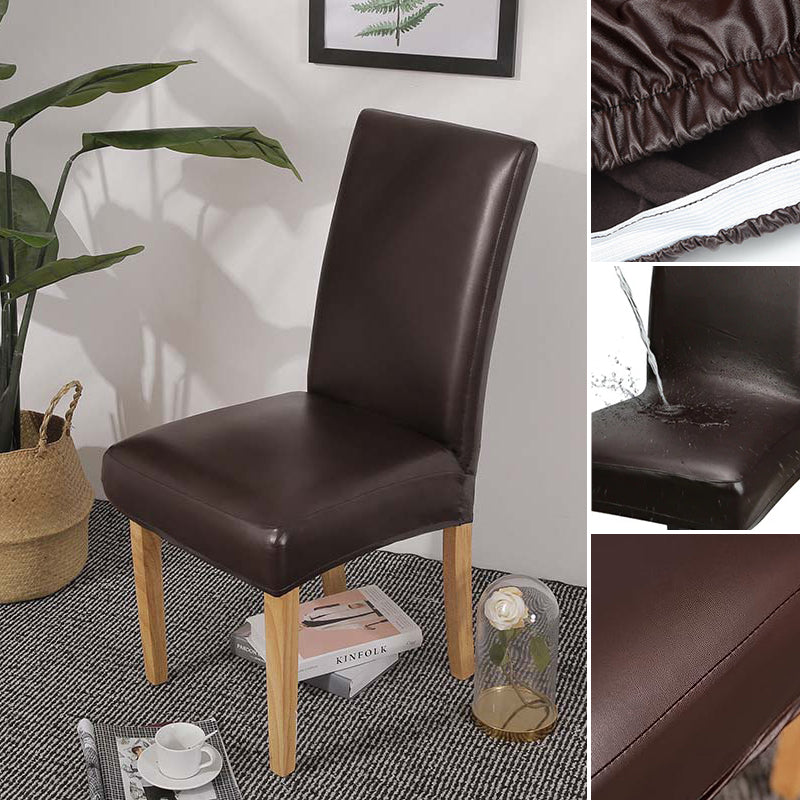 PU Leather Waterproof Chair Cover