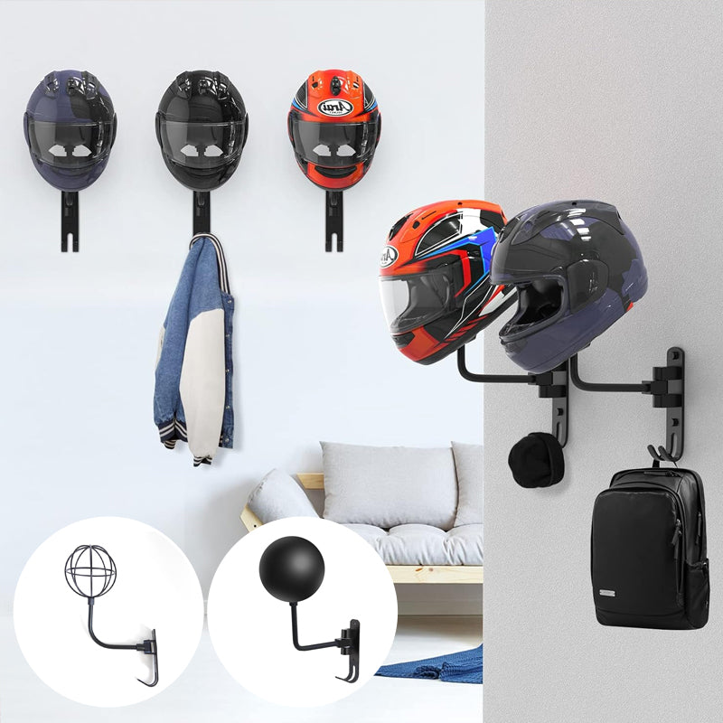 Motorcycle Helmet Rack