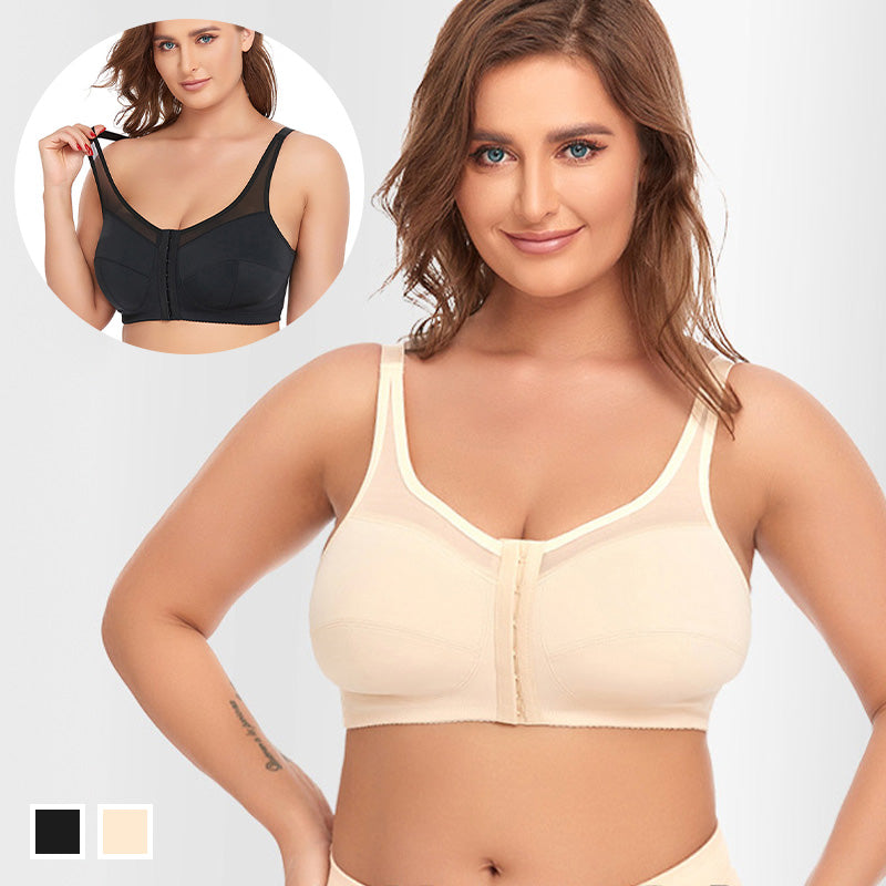 Front-Closure Wireless Bra