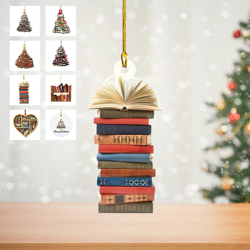 Christmas Book Tree Ornament