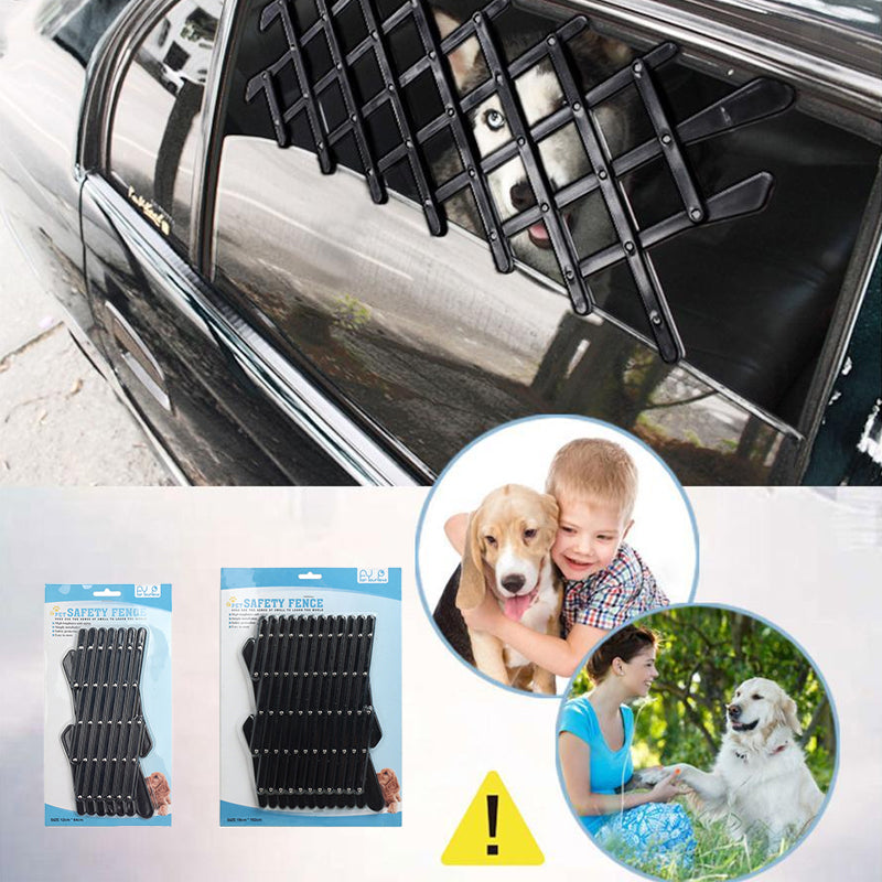 Child/pet car window guardrails