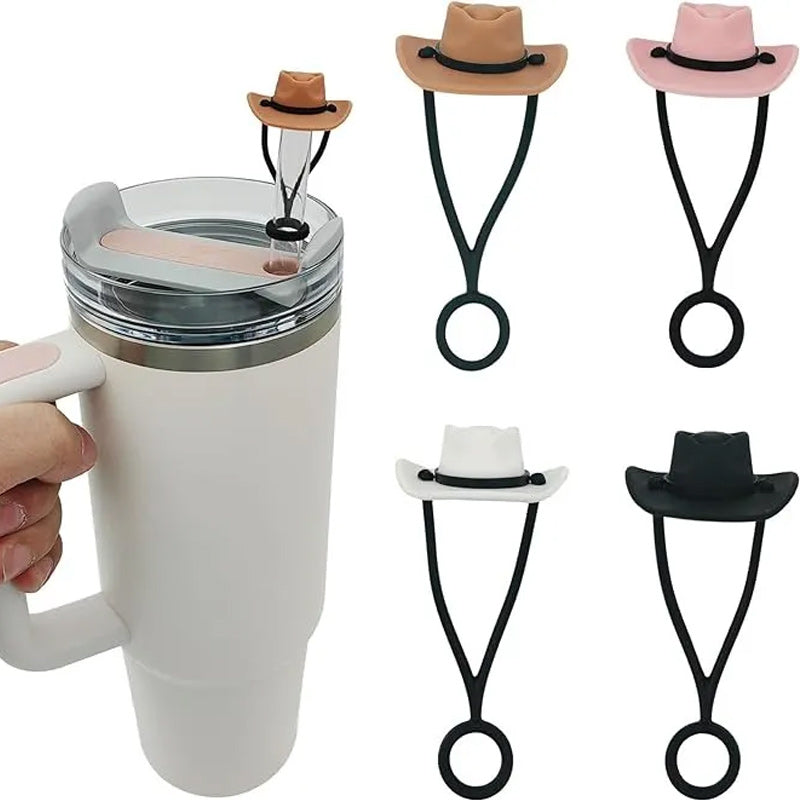 Silicone Cowboy Hat Straw Covers Cap