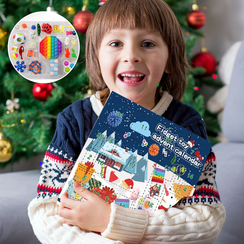 Christmas Countdown Stress Relief Toy Advent Calendar