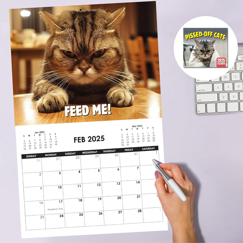 2025 Pissed-off Cats Calendar