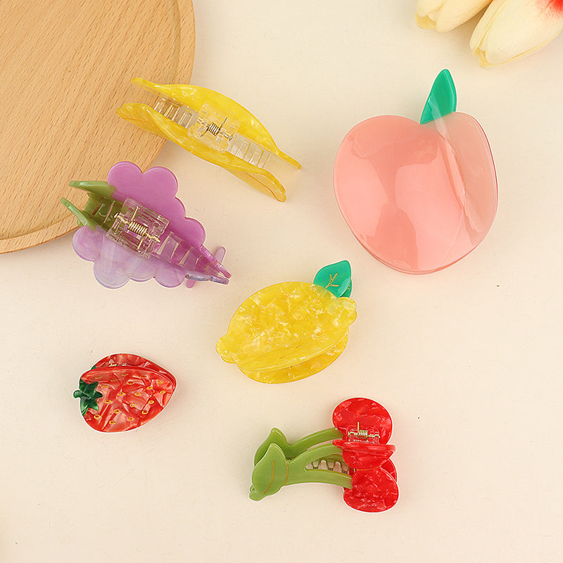 Creative Fruit Hair Claw Clip