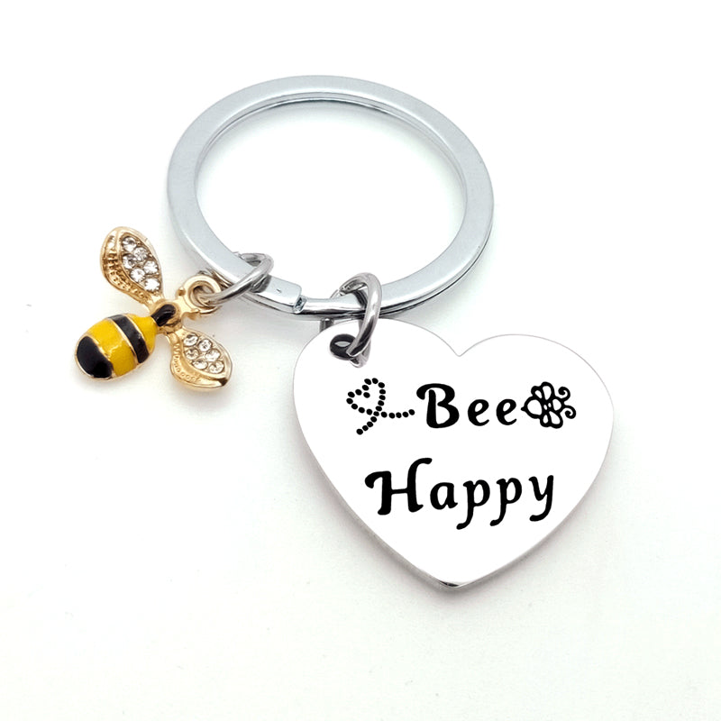 Honey Bee Keychain