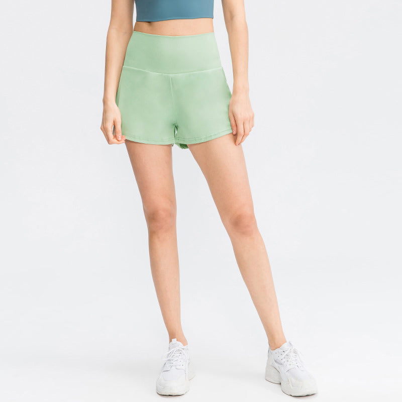 Yoga Athletic Shorts with Pockets