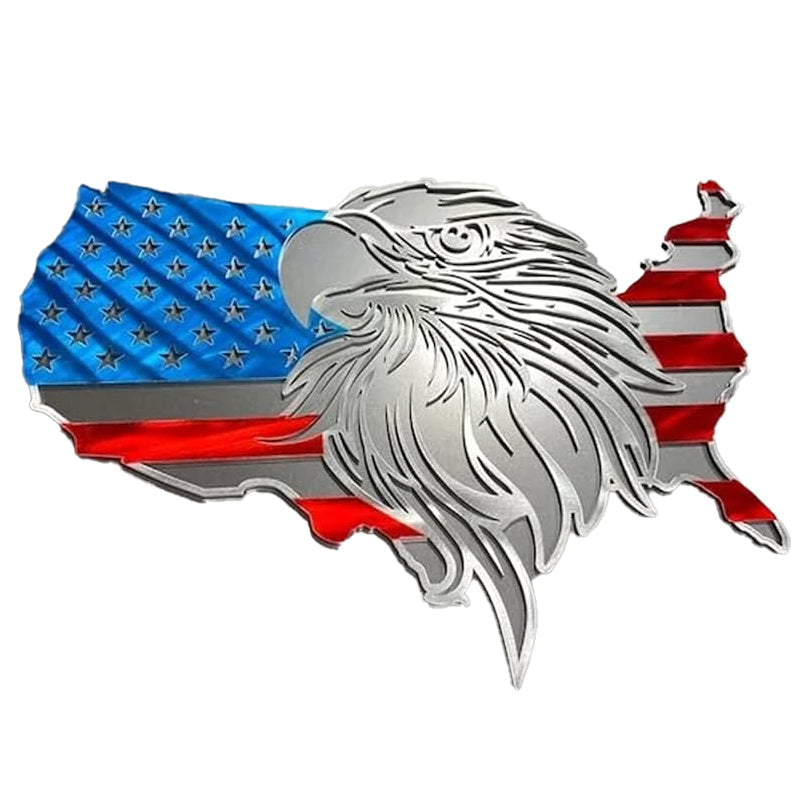 American Eagle Metal Flag