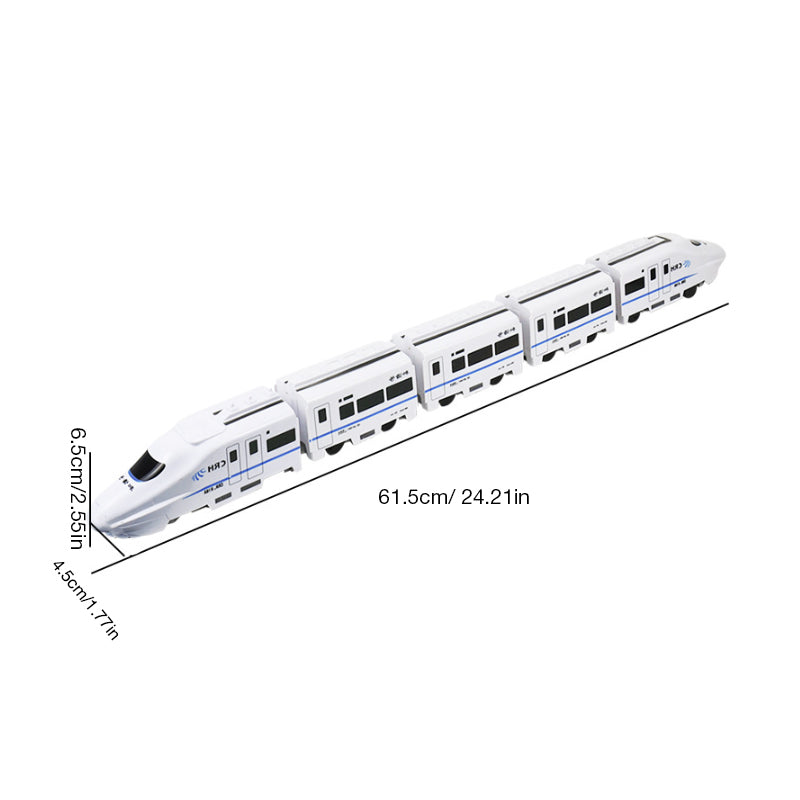 Simulated high-speed rail toys