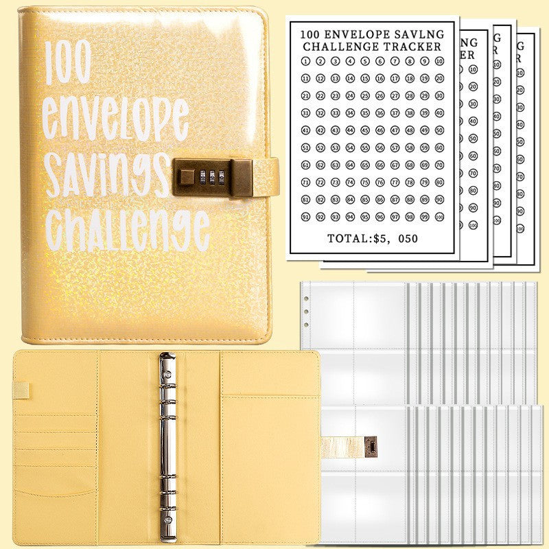 100 Days Savings Challenge Loose Page Ledger