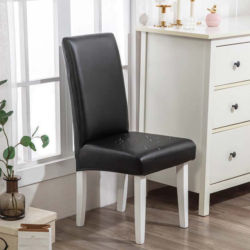 PU Leather Waterproof Chair Cover