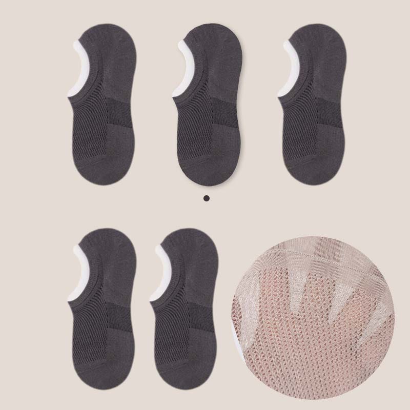 Plus Size Mesh Cotton Socks