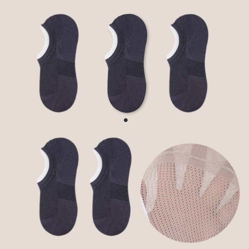 Plus Size Mesh Cotton Socks