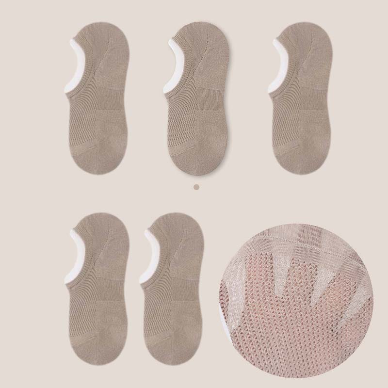 Plus Size Mesh Cotton Socks