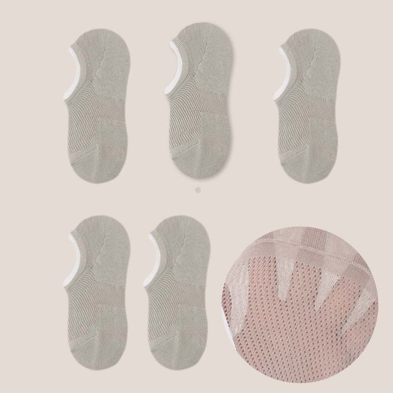 Plus Size Mesh Cotton Socks