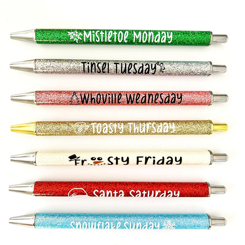 Christmas Week Pen Set