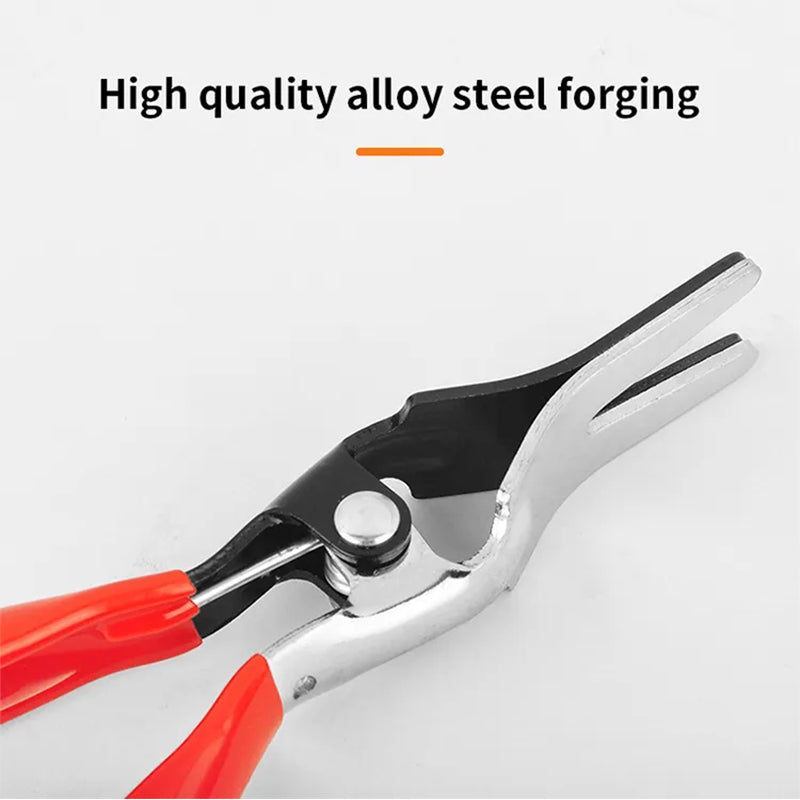 Automotive oil pipe separation pliers