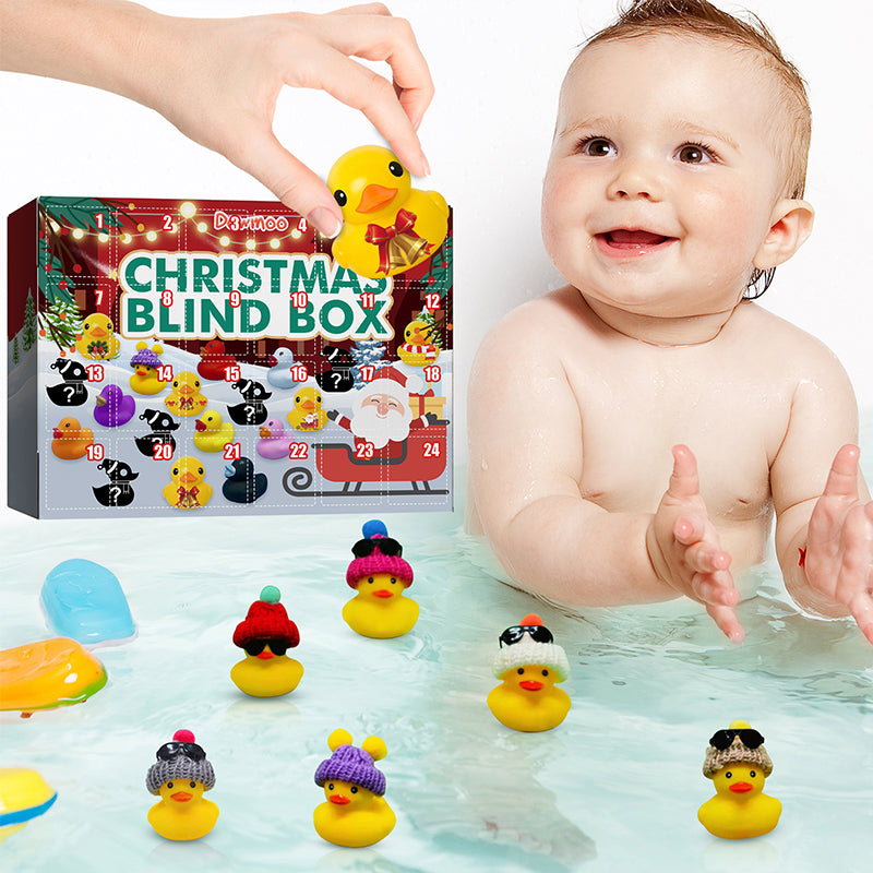 Advent Calendar 2024 - 24 Rubber Ducks for Kids