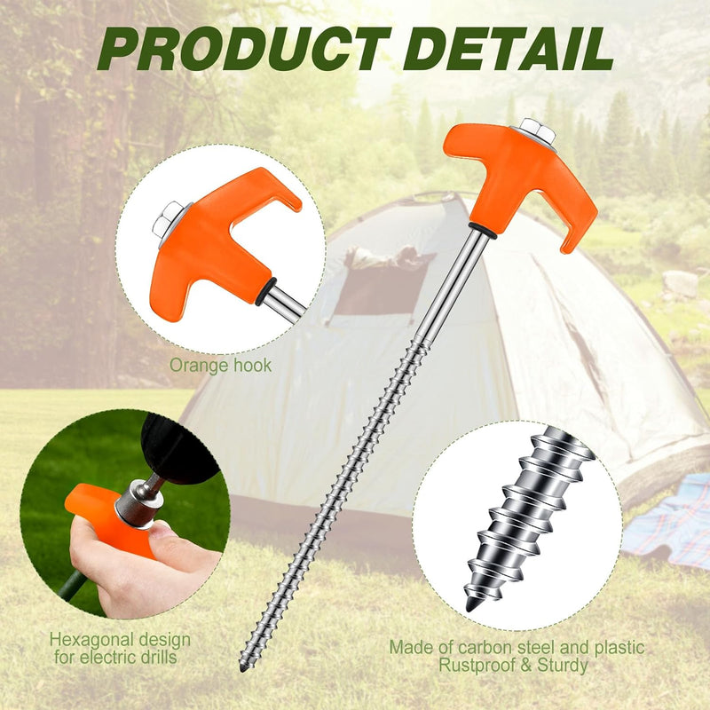Tent Stakes Heavy Duty