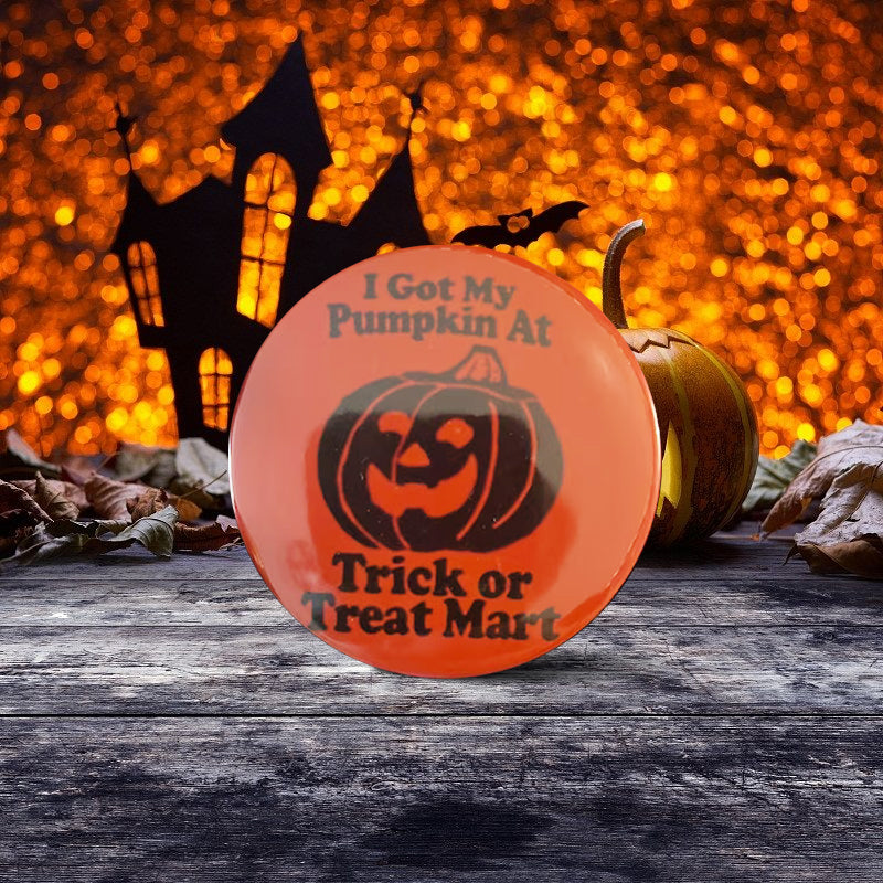 Retro Halloween Buttons