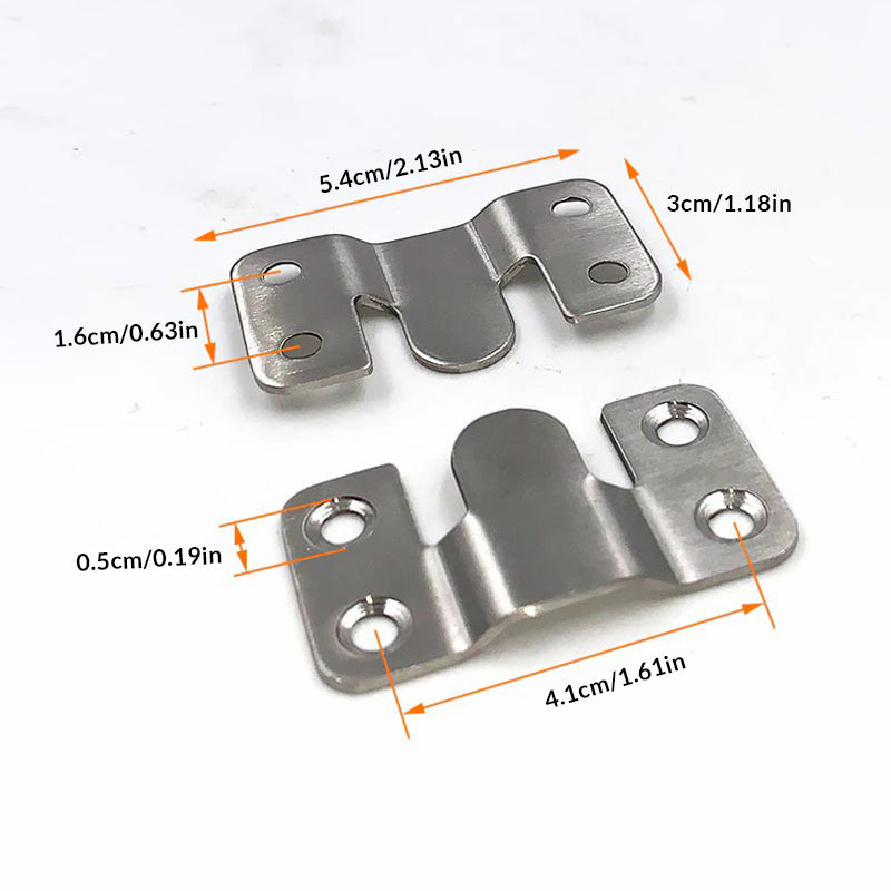 Stainless Steel Interlock Hanging Buckle