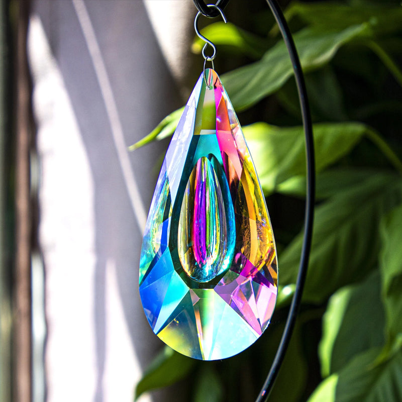AB-Color Hanging Crystals Prism Suncatcher