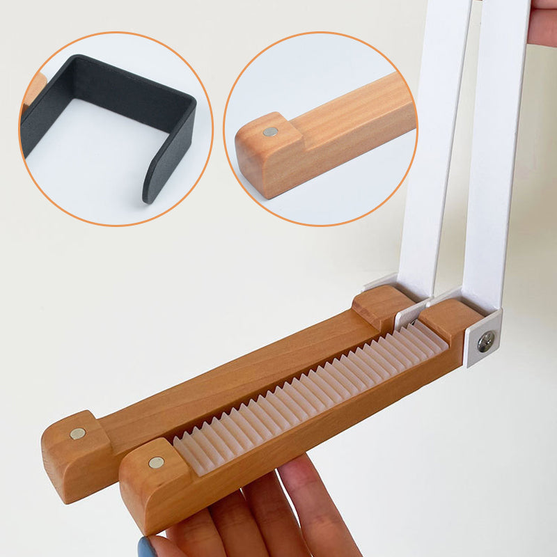 Foldable Wood Over The Door Hooks