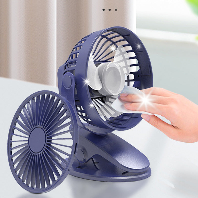 Clip Type USB Rechargeable Mini Electric Fan