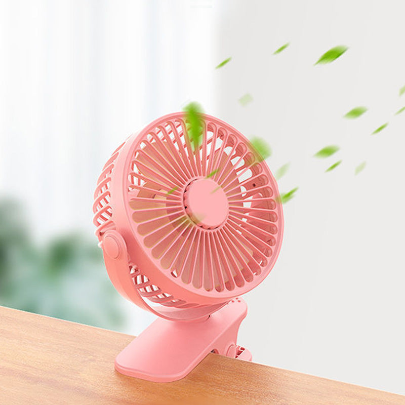 Clip Type USB Rechargeable Mini Electric Fan