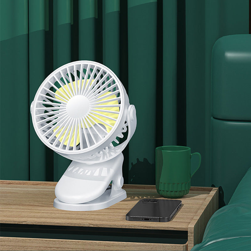 Clip Type USB Rechargeable Mini Electric Fan